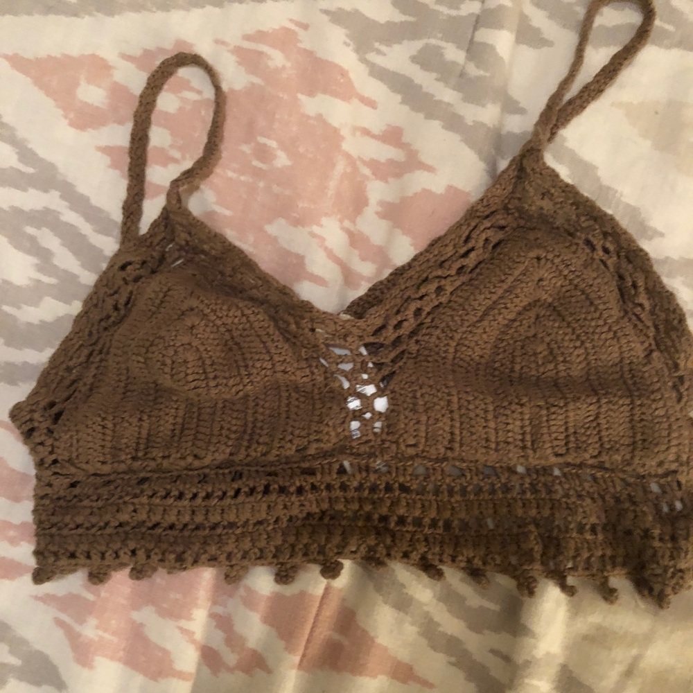 Crochet bralet